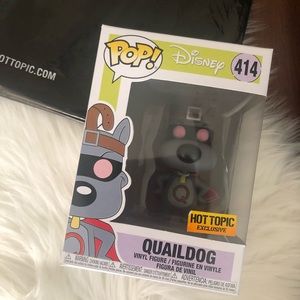 Exclusive funko pop Quaildog